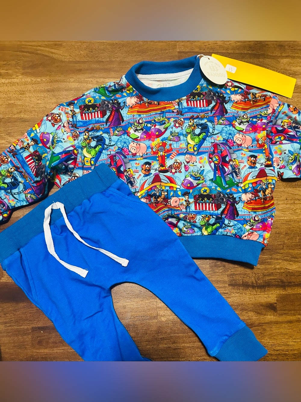 Feral & Free Toy Story Bamboo French Terry Set with joggers
